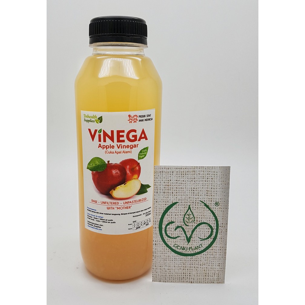

Vinega Apple Cider Vinegar (With the Mother) - 500 ml grosir