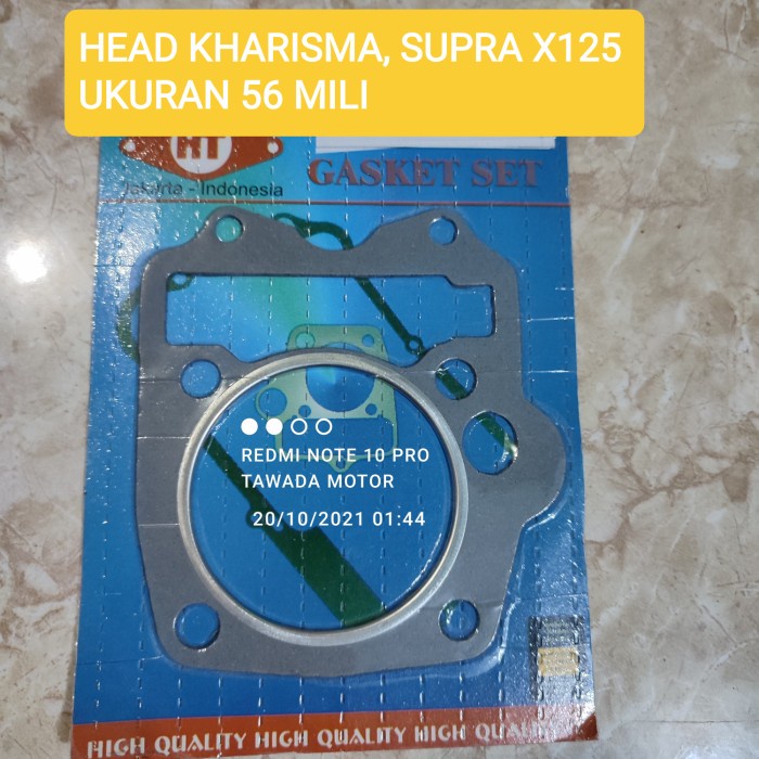 PAKING RACING BLOK HEAD DIAMETER 56 KHARISMA SUPRA X125