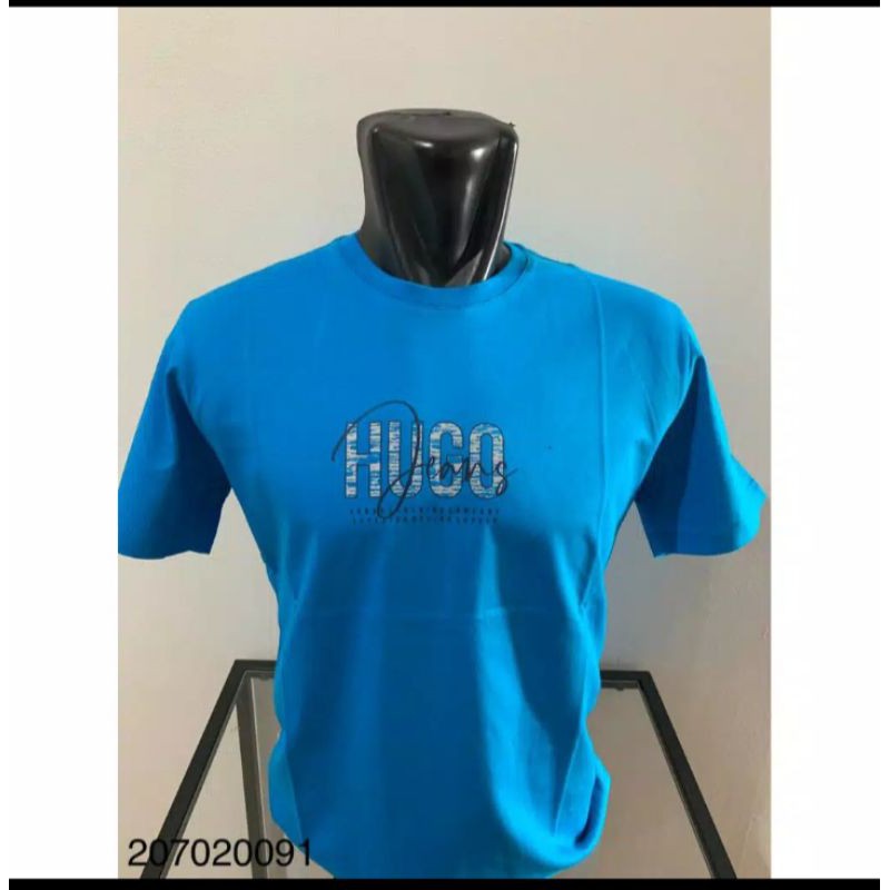 KAOS OBLONG HUGO JEANS / KAOS HUGO ORI / KAOS IMPORT PRIA HUGO