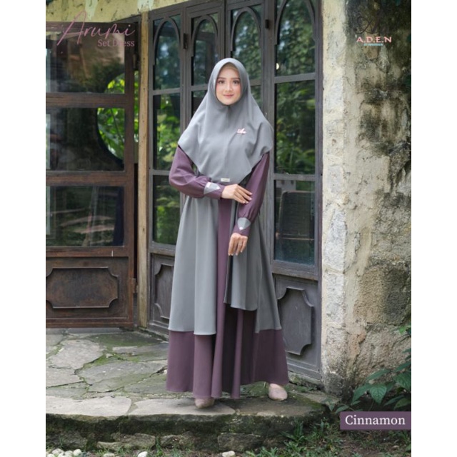 COD ✅ DRESS ARUMI ORI ADEN HIJAB