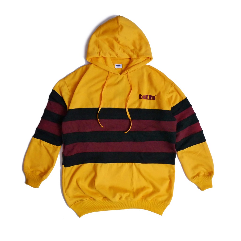TDH PEARSON PULLOVER HOODIE YELLOW