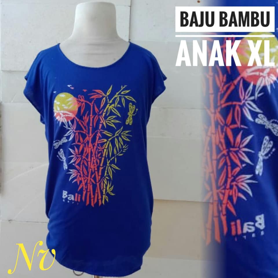 BAJU ANAK BAMBU UK.XL ( UMUR 7 - 10 TAHUN )