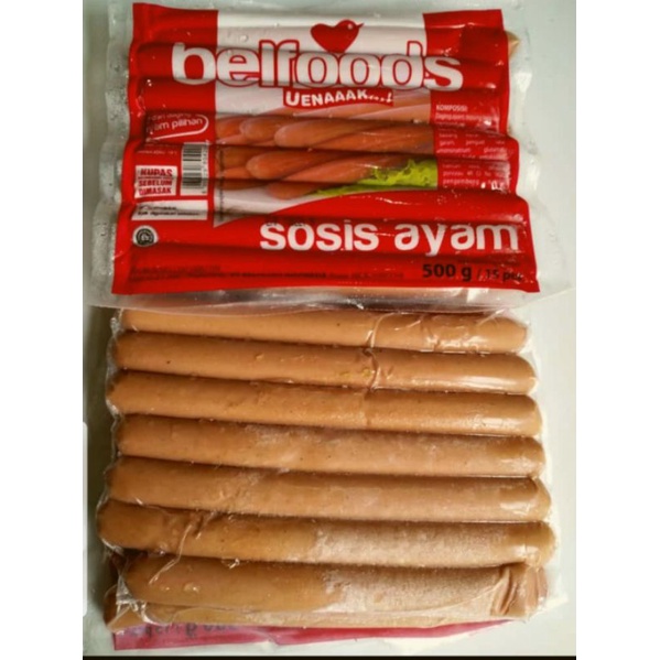 

SOSIS AYAM BELFOODS 500GR