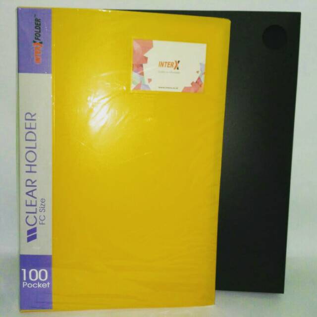

Display book /clear holder Folio 100 pockets