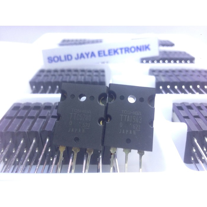 TRANSISTOR TOSHIBA TTC5200 - TTA1943 ASLI TTC 5200 TTA 1943 TR FINAL