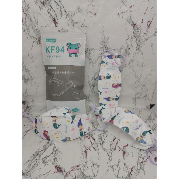 MASKER KF94 MOUSON ANAK ISI 10 LEMBAR