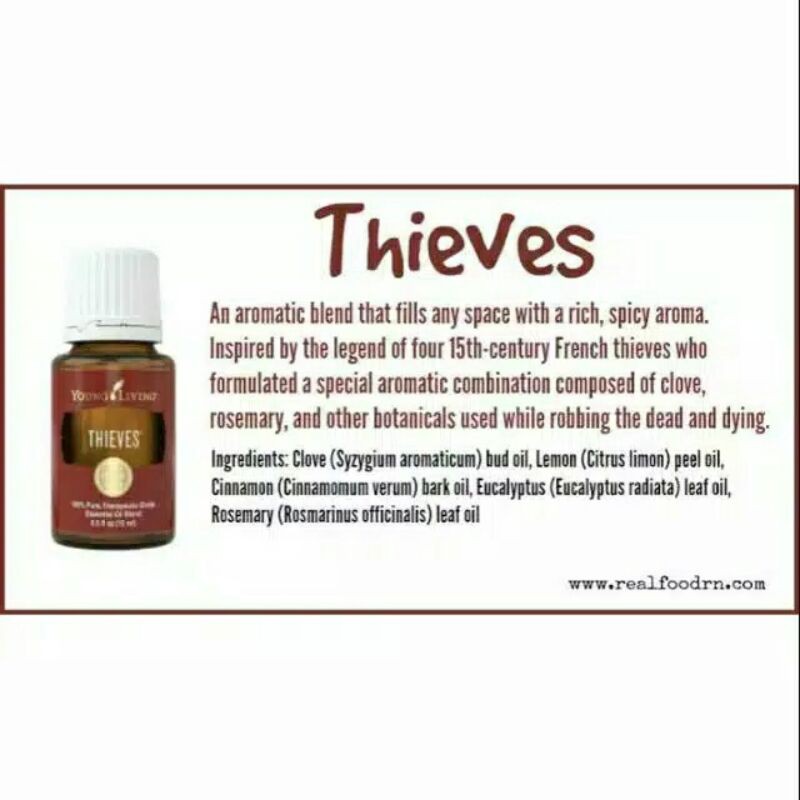 Thieves Young Living Essential Oils