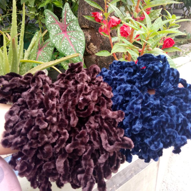 Kunciran Ubur Ubur Ikat Rambut Cendol Jurai Cepol Jumbo-1