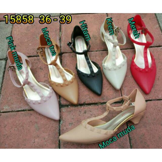 Jelly shoes wedges Bara bara