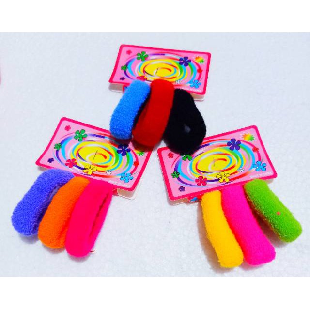 Ikat rambut isi 36 pcs halus soft