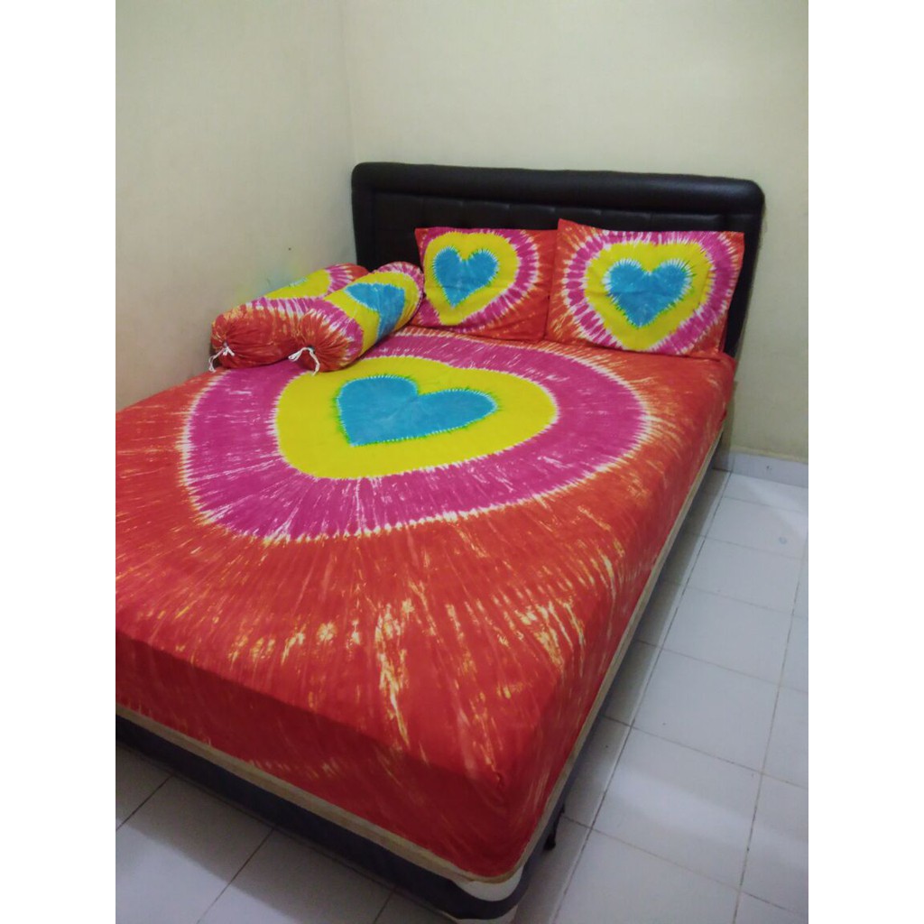 Sprei Bali Tie Dye Uk 180 Po Shopee Indonesia