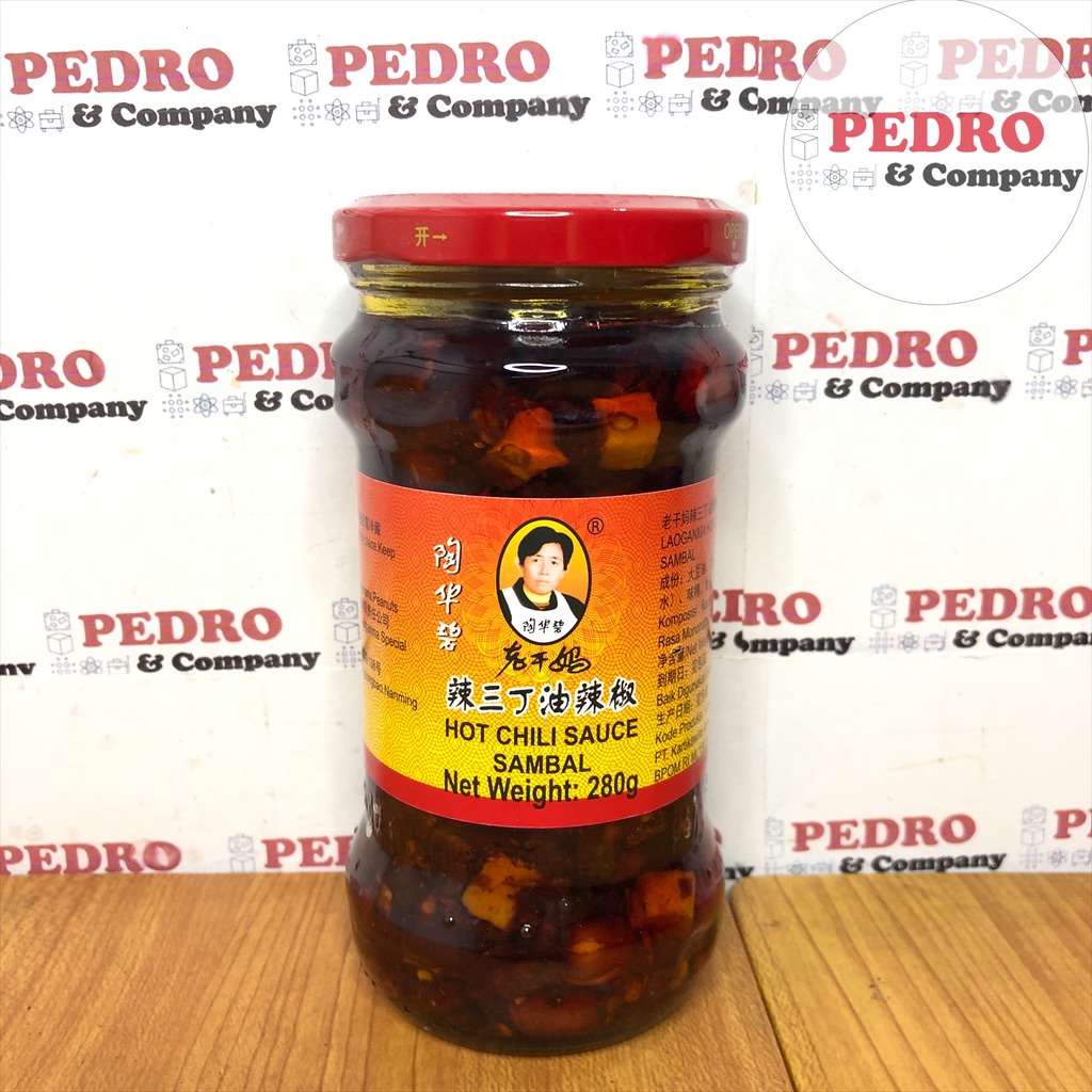 

Lao Gan Ma HOT chili sauce 280 gram - saus cabe pedas ala china