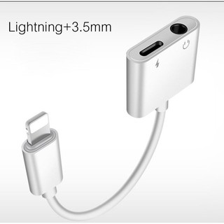 DUAL CONNECTOR IPHONE 7 8 X XS 11 lightning and Jack 3.5mm