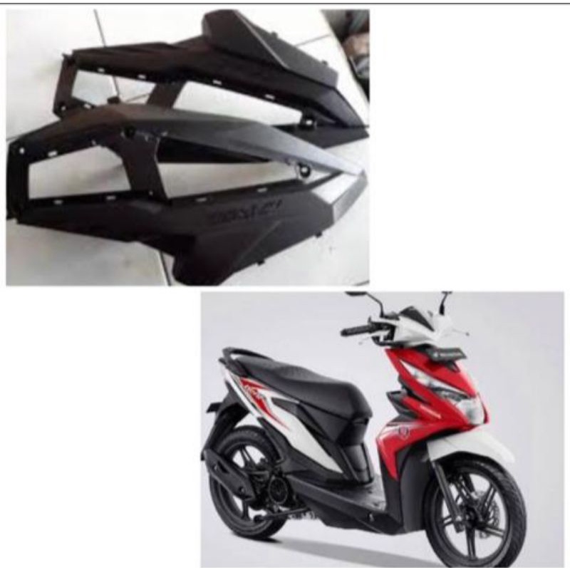 sambungan body / cover body kanan kiri beat eco / beat street 2016-2019