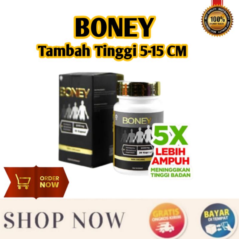 [PROMO] BONEY PENINGGI BADAN / KAPSUL PENINGGI BADAN