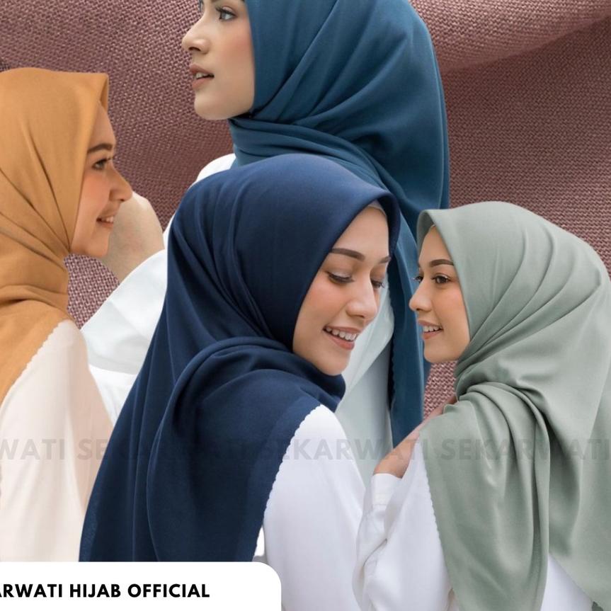 ➱ LASERCUT PARIS PREMIUM VOAL SEGIEMPAT HIJAB ✽