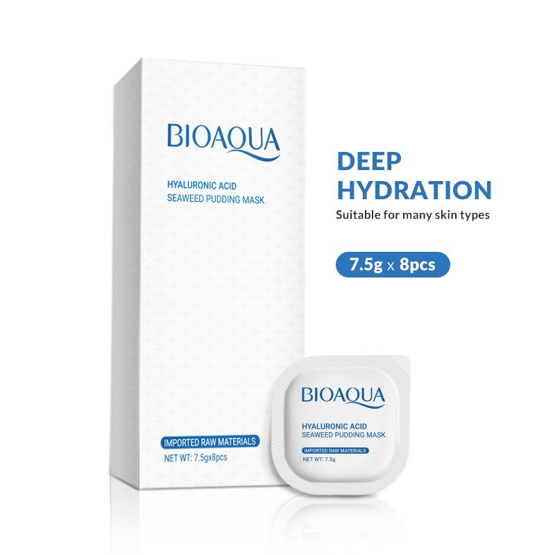 【BPOM】BIOAQUA Face Mask centella/Hyaluronic acid/Avocado mud mask