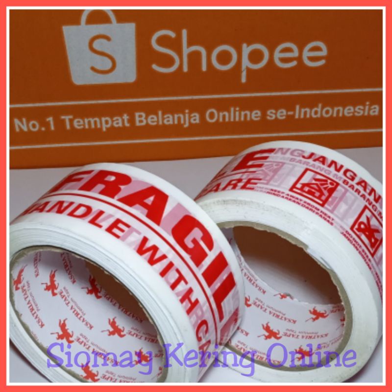 

Lakban Fragile Putih 2 Inch 48MM