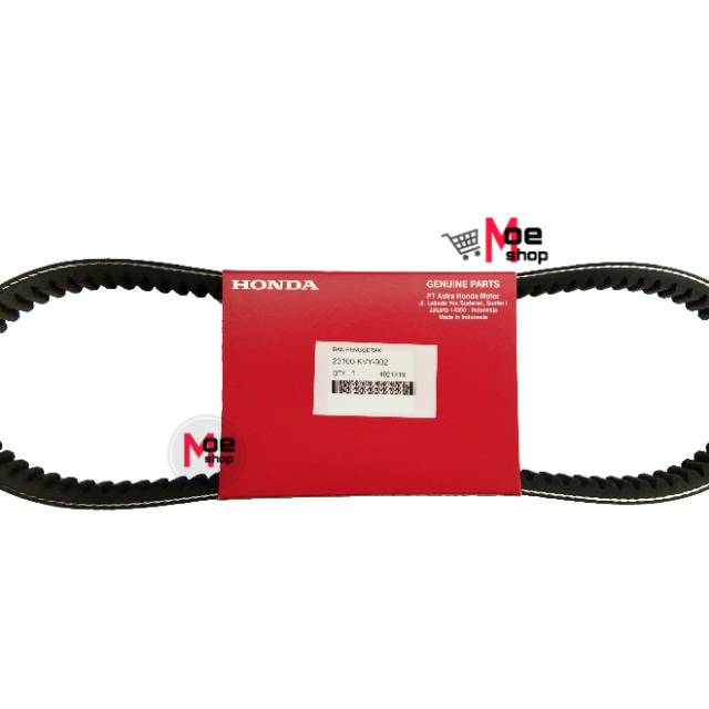 Van Belt V belt Panbel Ban Penggerak Asli Honda AHM Beat Ori Beat Carbu 23100-KVY-902 Original Ori