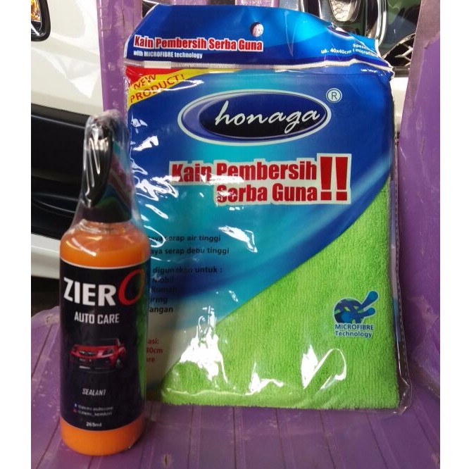 Pengkilap Mobil Paling Bagus (Pengkilap & Lap Microfiber)