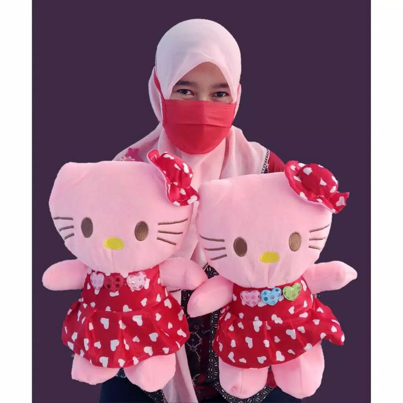 HELLO KITTY LUCU  / BONEKA TERMURAH TERLARIS