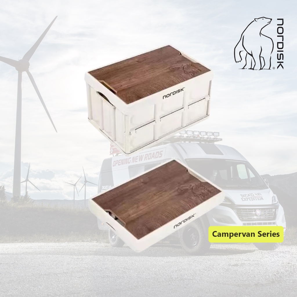 Storage Box NORDISK 55 Liter Kotak Penyimpanan Lipat Outdoor Camping Campervan Box