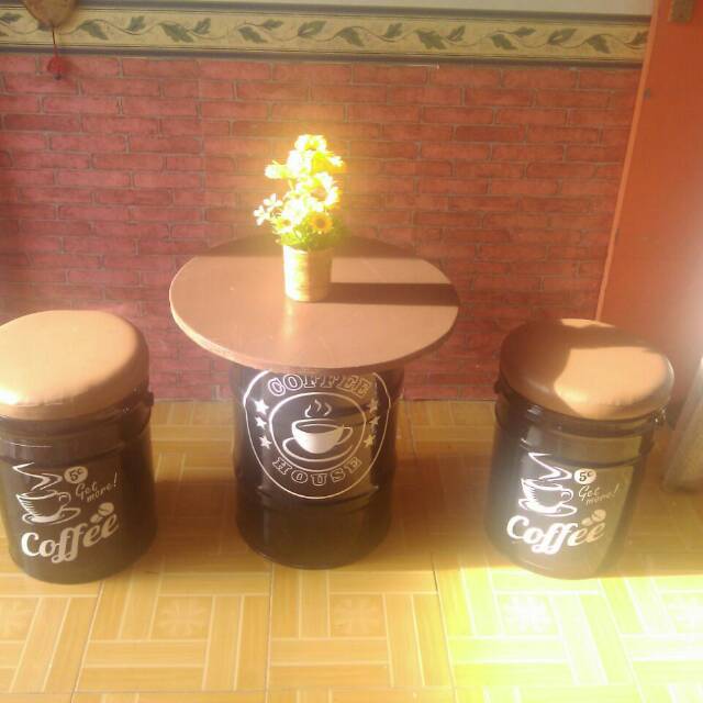 52 Desain Kursi Dari Tong Cat HD Terbaik