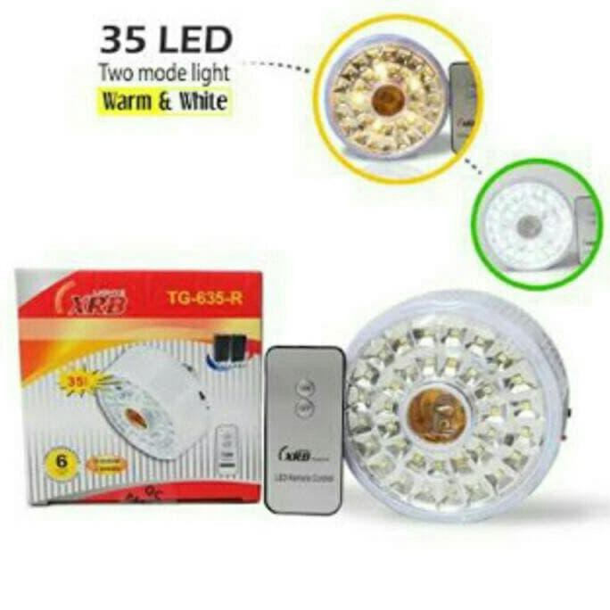 Lampu Emergency Remote Xrb 35 Led / Lamp / Darurat Paling Murah