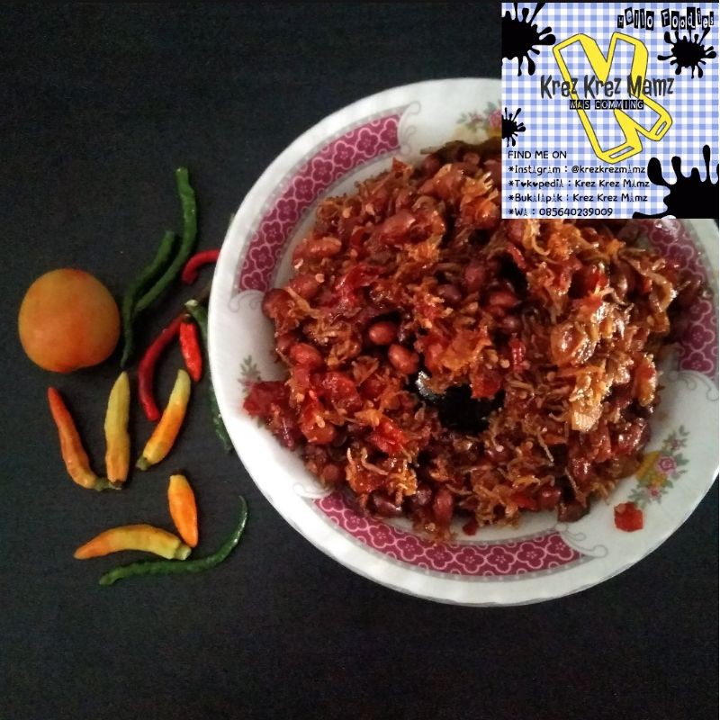 

Teri Kacang Balado Krez Mamz 120gr