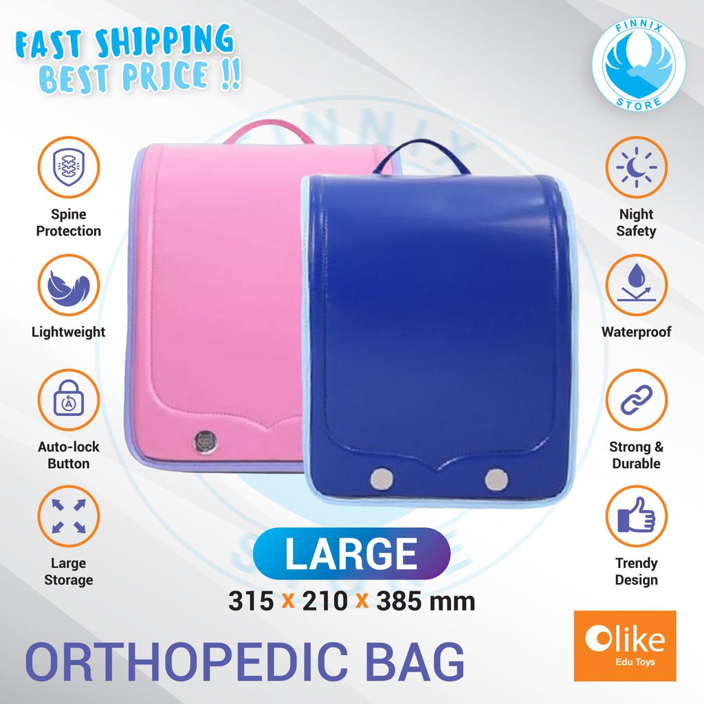 Olike Orthopedic Bag Large - Tas Sekolah Ransel Anak