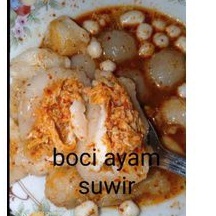 

bakso aci ayam suwir/ boci ayam suwir/ boci KEMASAN VAKUM tahan 7 hari suhu ruang