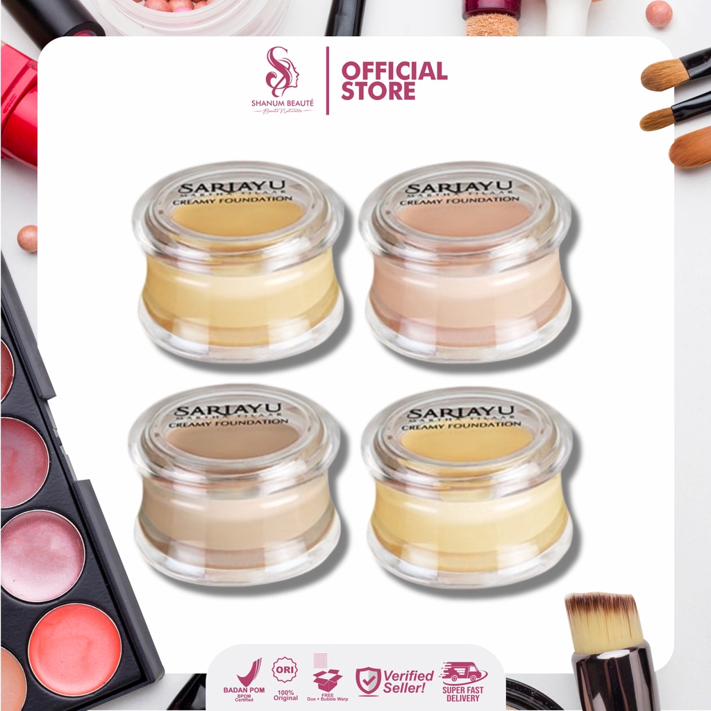 Sariayu Creamy Foundation - Alas Bedak 15gr