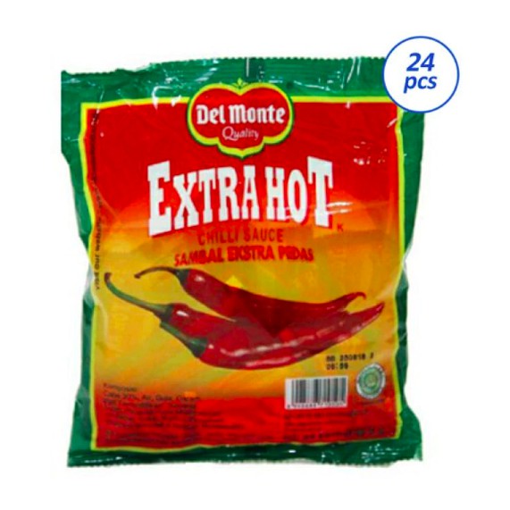 

DELMONTE EXTRA HOT CHILI SAUCE SACHET 24x9GR