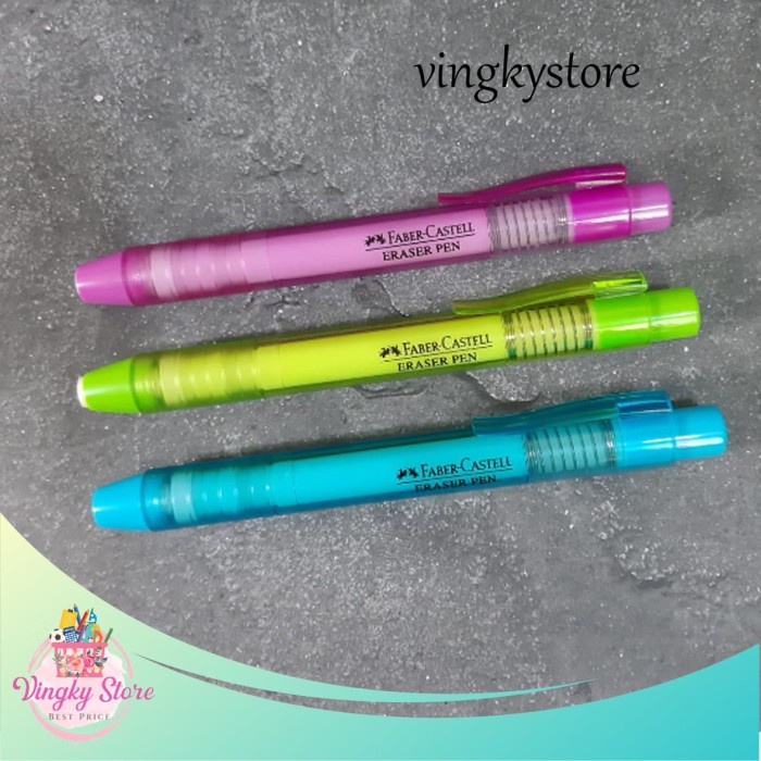 

Bagus Penghapus Mekanik / Eraser Pen Faber Castell Terbatas