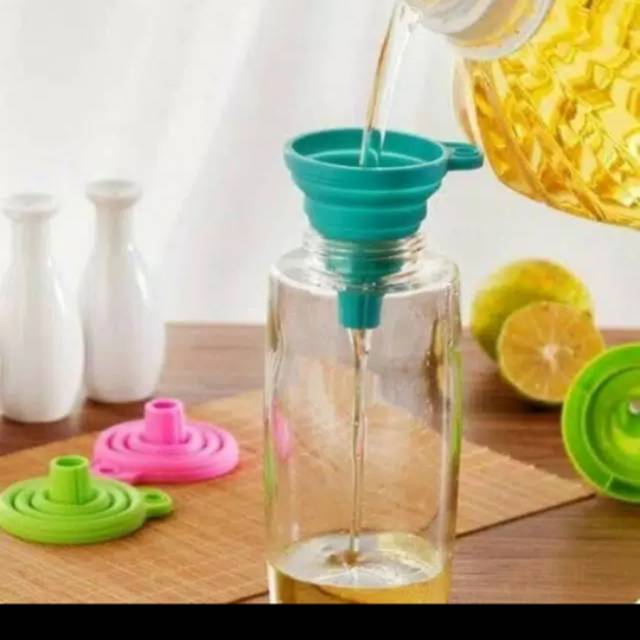 Termurah Corong Bulat Lipat Air Karet Silikon Minyak lbKoAgRTZMzKXA