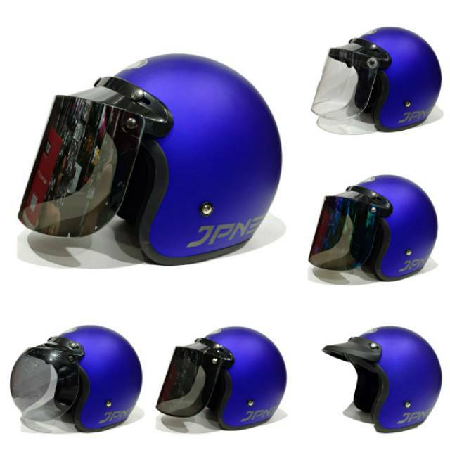 Helm jpn biru tua dof