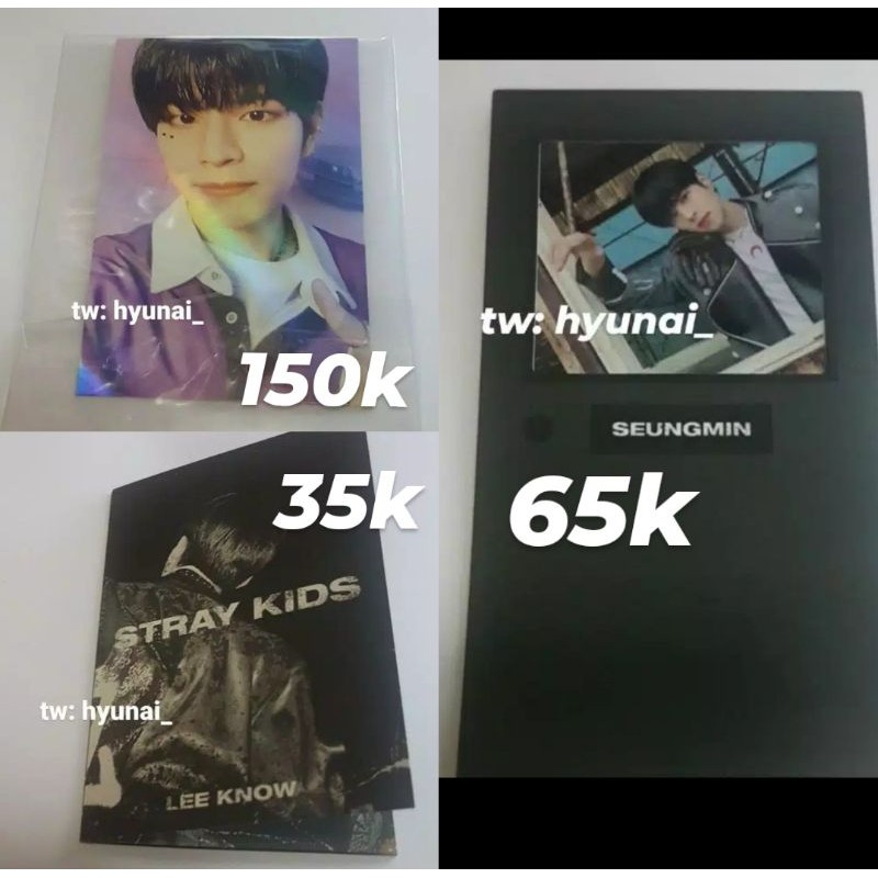 wtt / wts photocard ds felix  bene wd film seungmin  3racha  photobook lee know in life limited