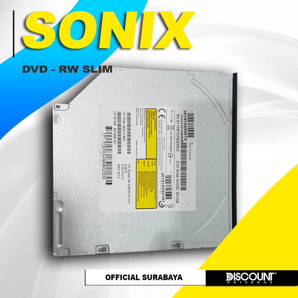 DVD RW Drive Internal Laptop Slim