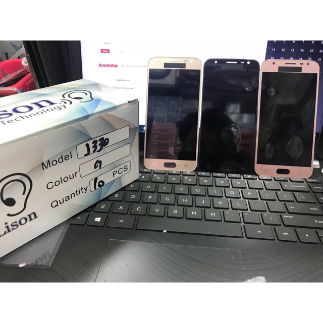 LCD SAMSUNG J330 J3PRO 2017 FULL SET PLUS TOUCHSCREEN ORI OEM kontras CONTRAS