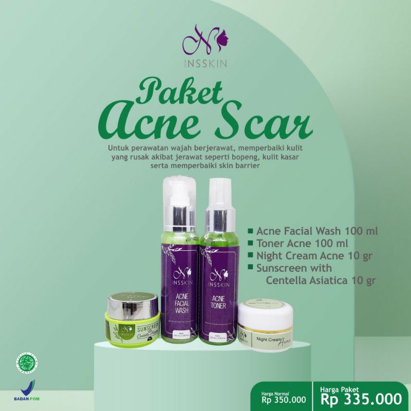 PAKET ACNE SCAR NSSKIN