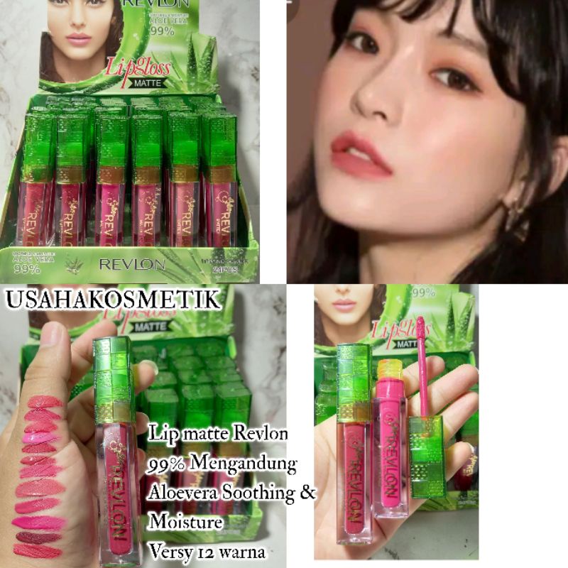 PROMO LIP GLOSS LIP MATTE VELVET | LIP MATTE ALOE VERA H.6066 | ZG -0070