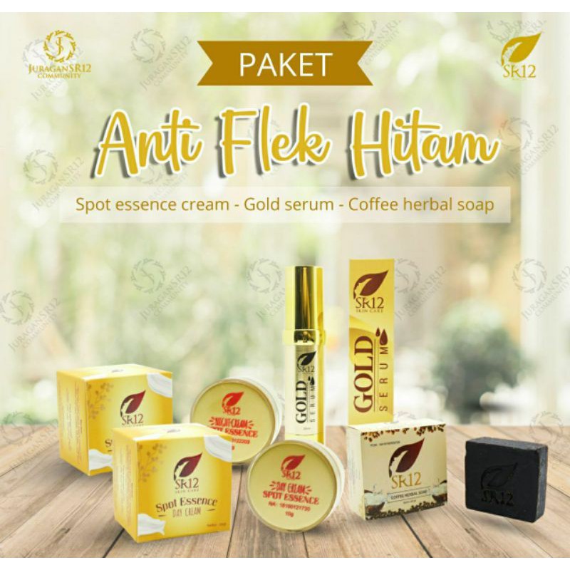 SR12 PAKET FLEK HITAM