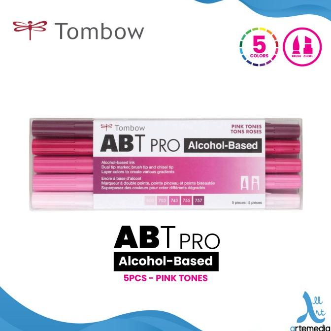 

(BISA COD) Brush Pen Tombow ABT PRO Pink Tones Dual Marker BOOM SALE Kode 561