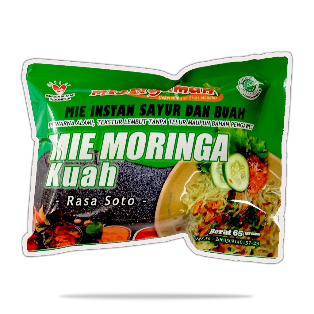 

MIE NYAMAN Mie Sayur Kelor/Moringa Kuah 65 gr