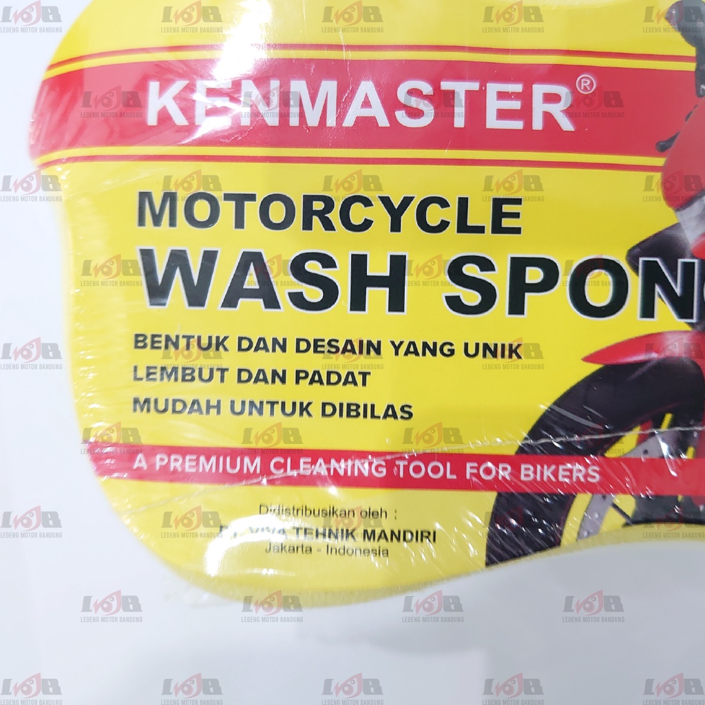 Kenmaster Busa Cuci Motor  Wash Sponge Pencuci Mobil isi 2 pcs