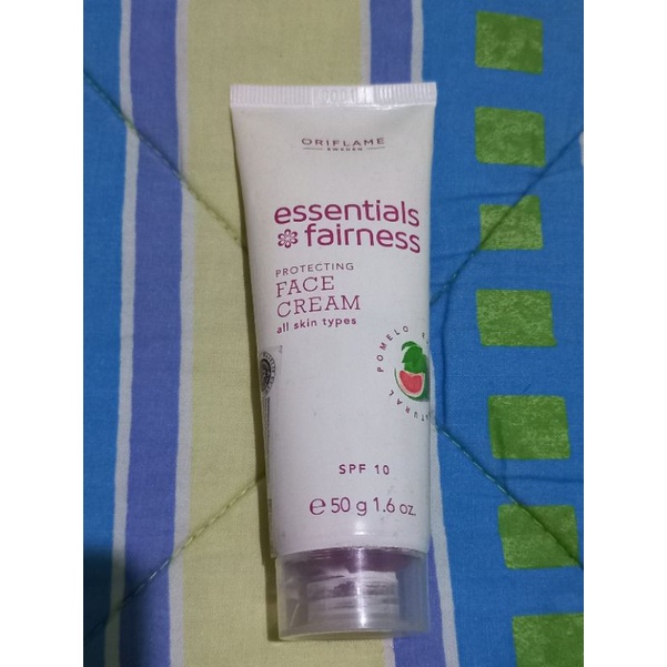 Preloved Oriflame Essentials Fairness Face Cream