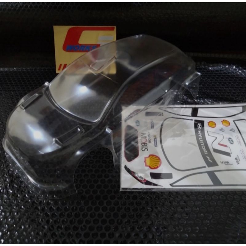 1/10 Polycarbonate RC Body Hyundai 120 Rally