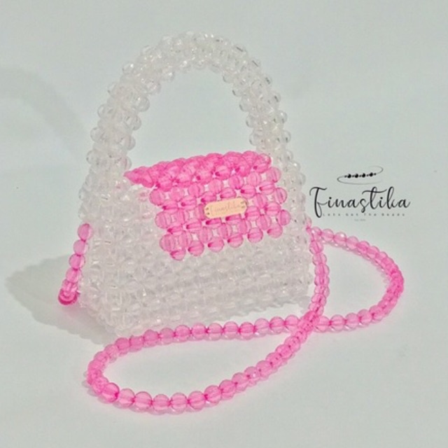 Anora Bag READY ( Beaded bag / Tas manik-manik / tas mutiara )
