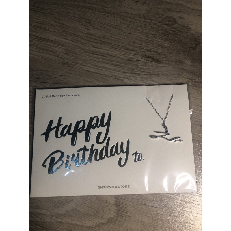 JAEMIN NCT BIRTHDAY NECKLACE