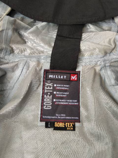 Jaket Outdoor Millet Goretex Xcr 3 Layer Shopee Indonesia